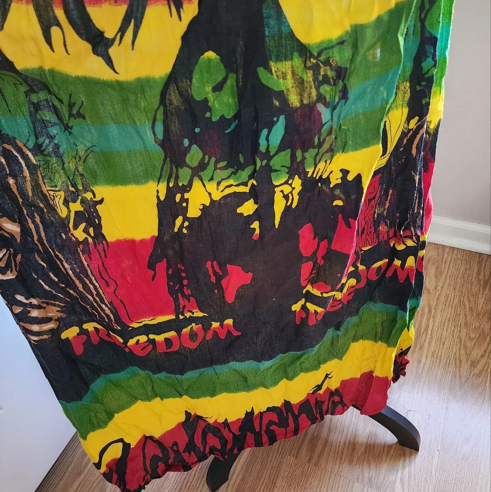 NWT Bob Marley Smocked Maxi Dress By: Jessica Taylor - Picture 5 of 7